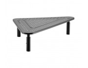 Gembird MS-TABLE-02,  Adjustable monitor stand (triangle), 20 kg, 500 x 285 x 120 mm, Height range: 100/120/140 mm